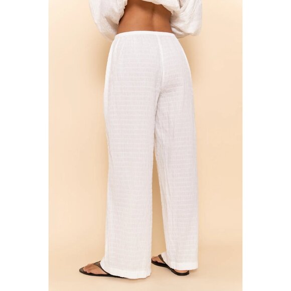 ELCE Swim Willow Pant in Ivory - Picture 3 of 5
